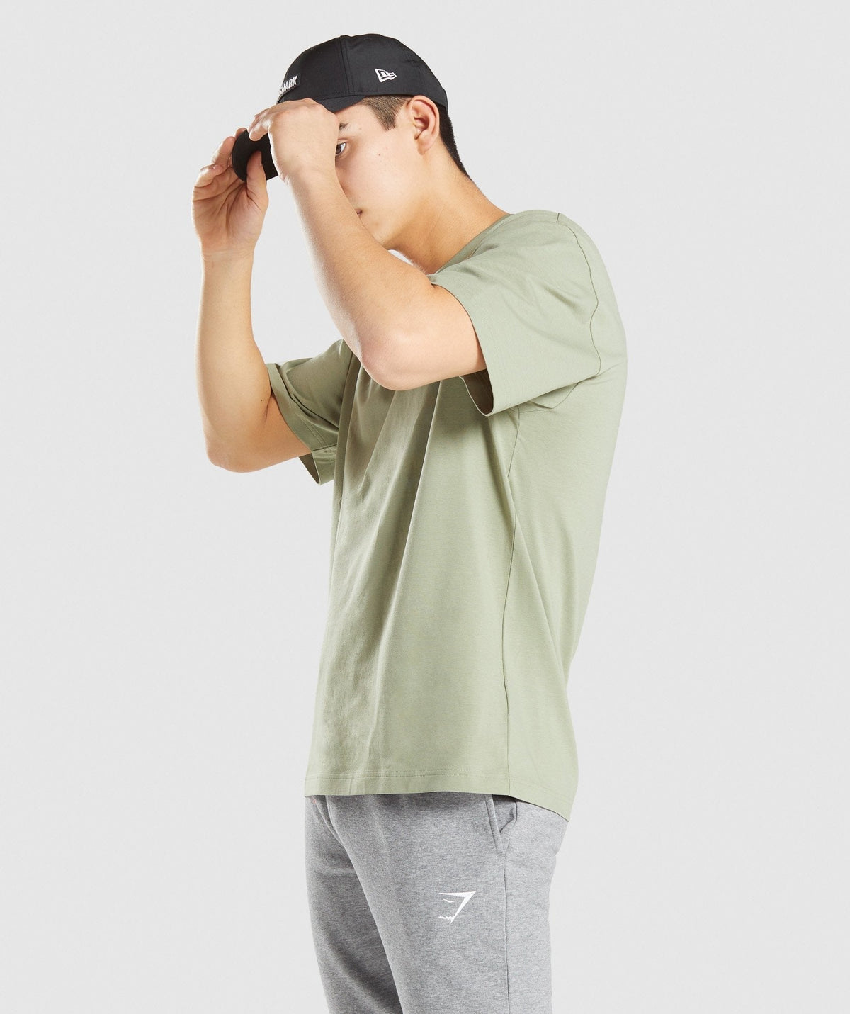 Gymshark Essential Oversized Tee - Light Green