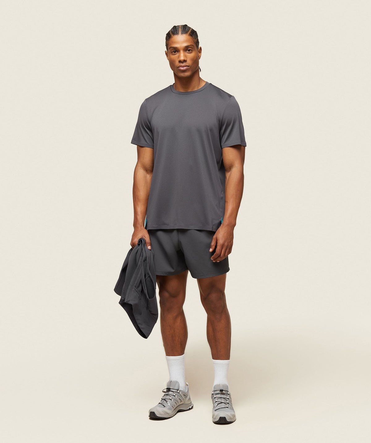 Gymshark Everywear Tech Tee - Onyx Grey
