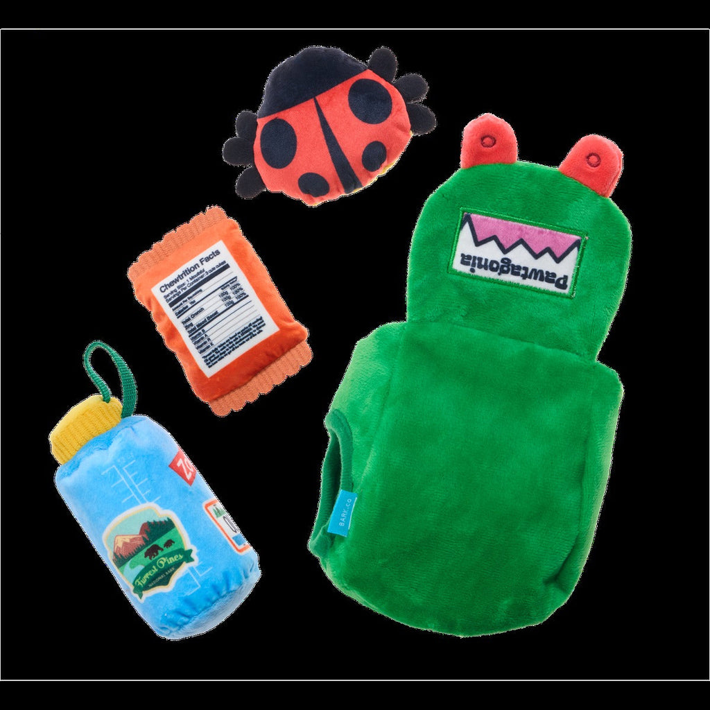 PNW Barkpack Plush Multi-Part + Enrichment Dog Toy