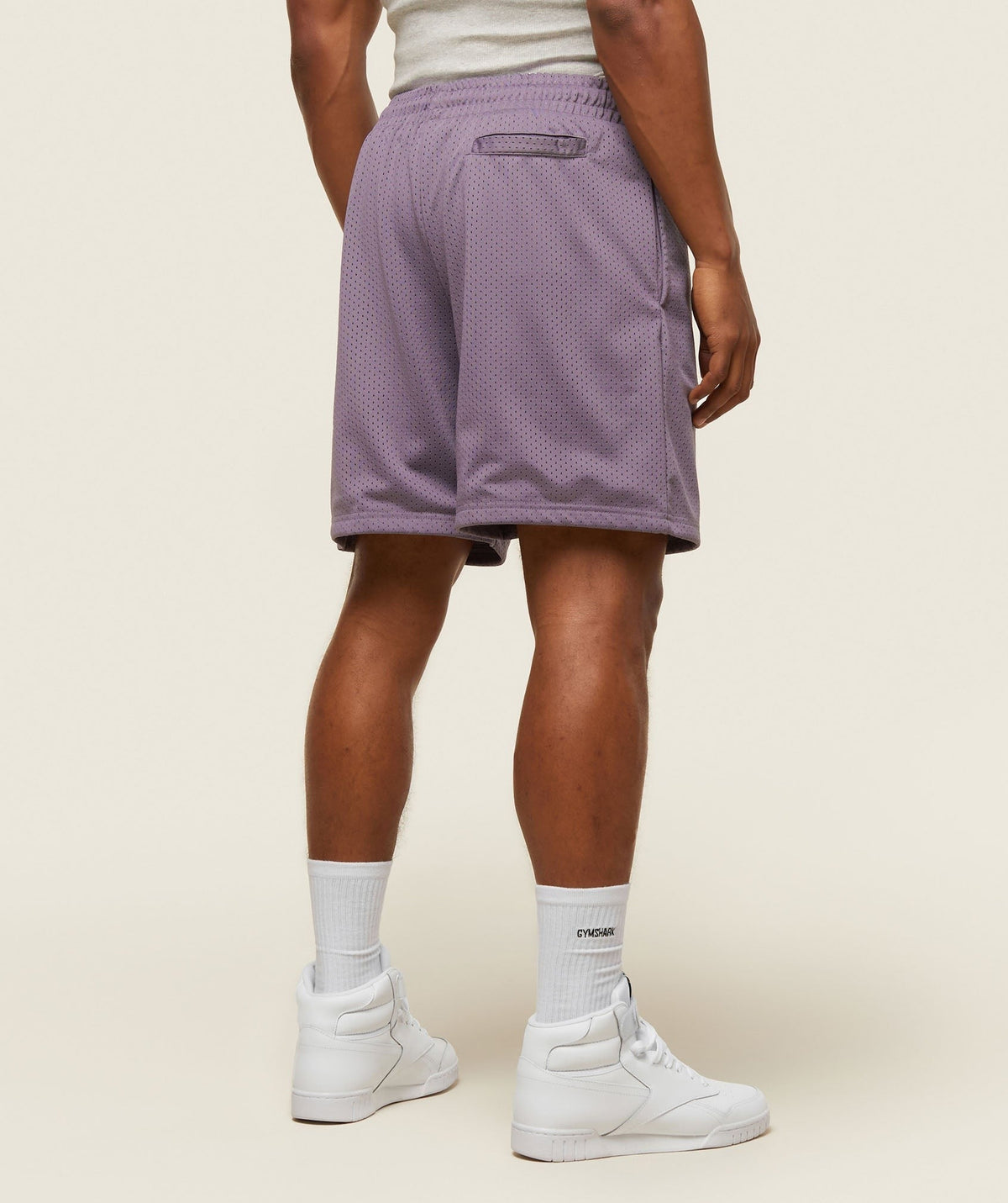 Gymshark Lifestyle Basketball Shorts - Fog Purple