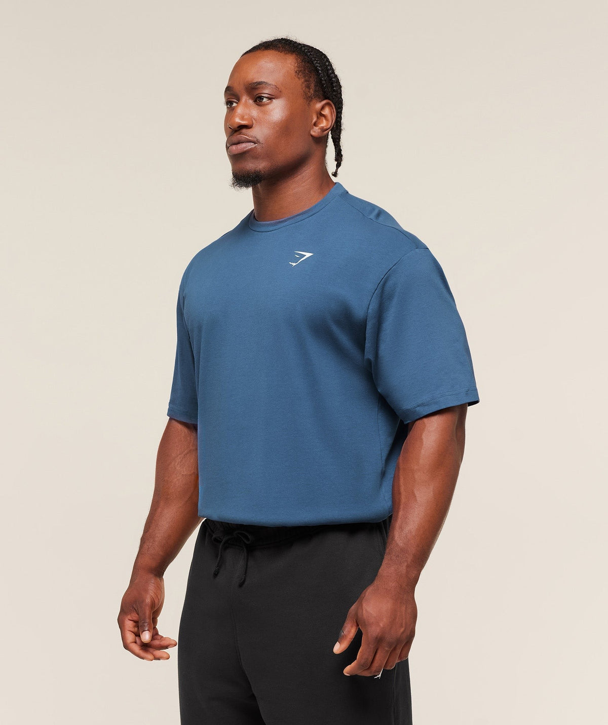 Gymshark Essential Short Sleeve Tee - Compound Blue