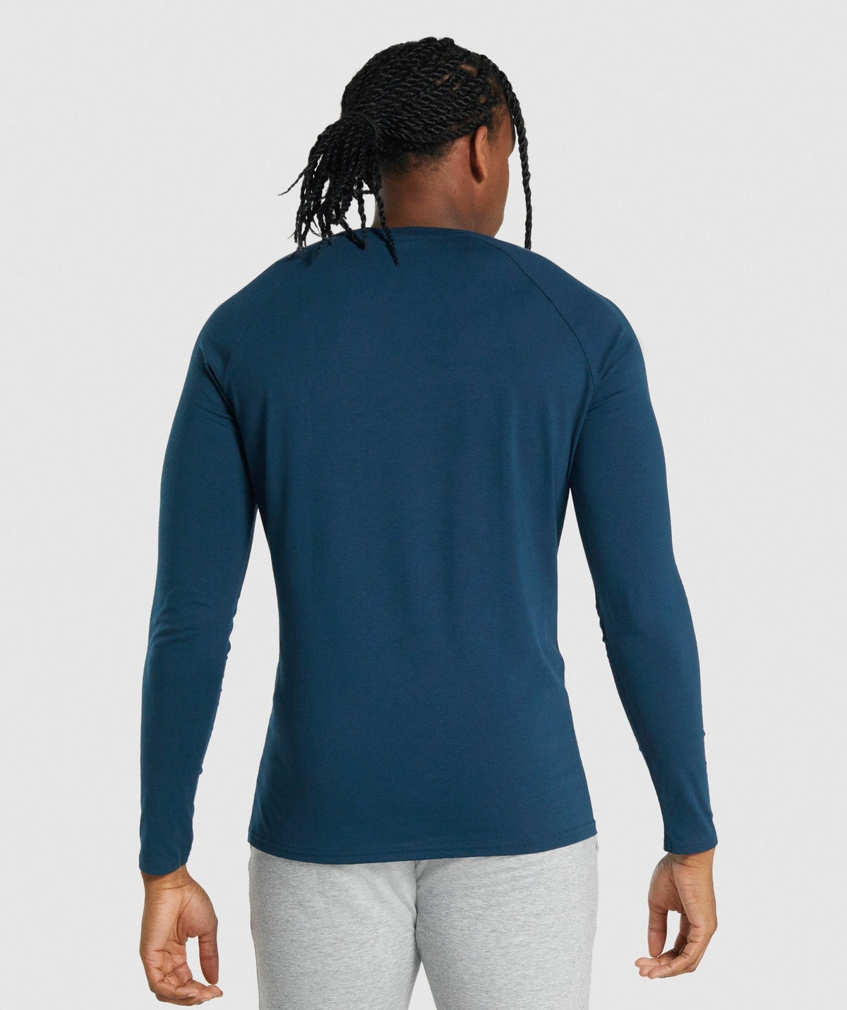 Gymshark Critical Long Sleeve Tee - Navy