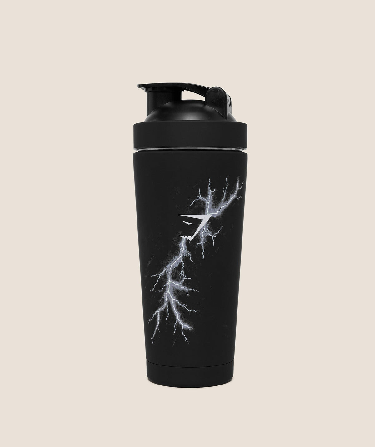 Gymshark Eagle Graphic Metal Shaker - Black