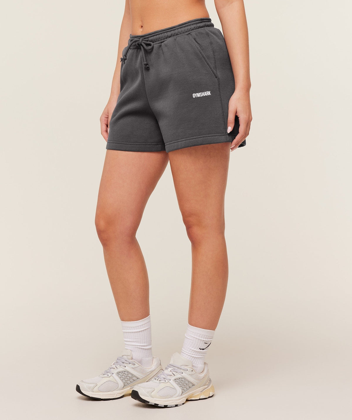 Gymshark Cosy Luxe Shorts - Onyx Grey