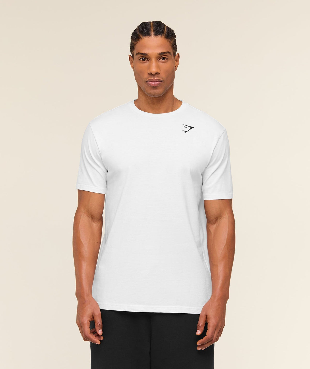 Gymshark Crest Tee - White