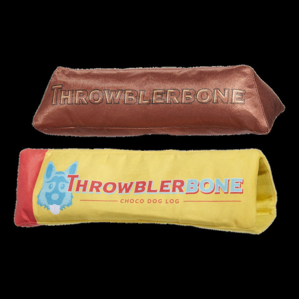ThrowblerBone Plush Extra-Large + Multi-Part + Enrichment Dog Toy