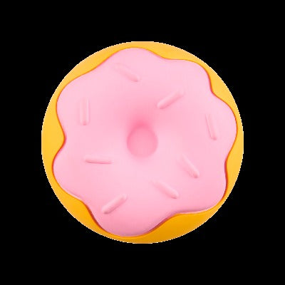 Dunkin'® Strawberry Donut Durable Super Chewer Dog Toy