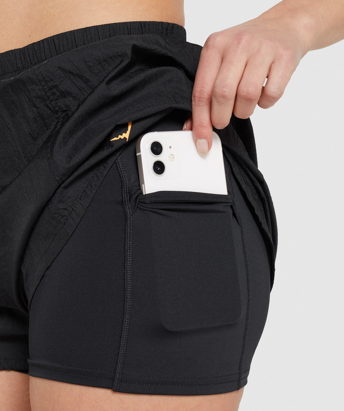 Gymshark Pulse 2-in-1 Shorts - Black