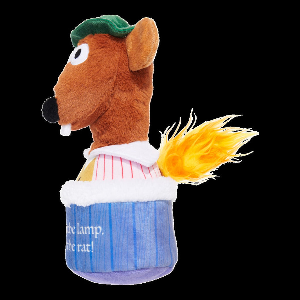Lamplighter Rizzo the Rat Plush Multi-Part Dog Toy