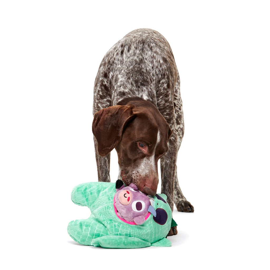 Barbara Chupacabra Plush Multi-Part Enrichment + Tug Dog Toy