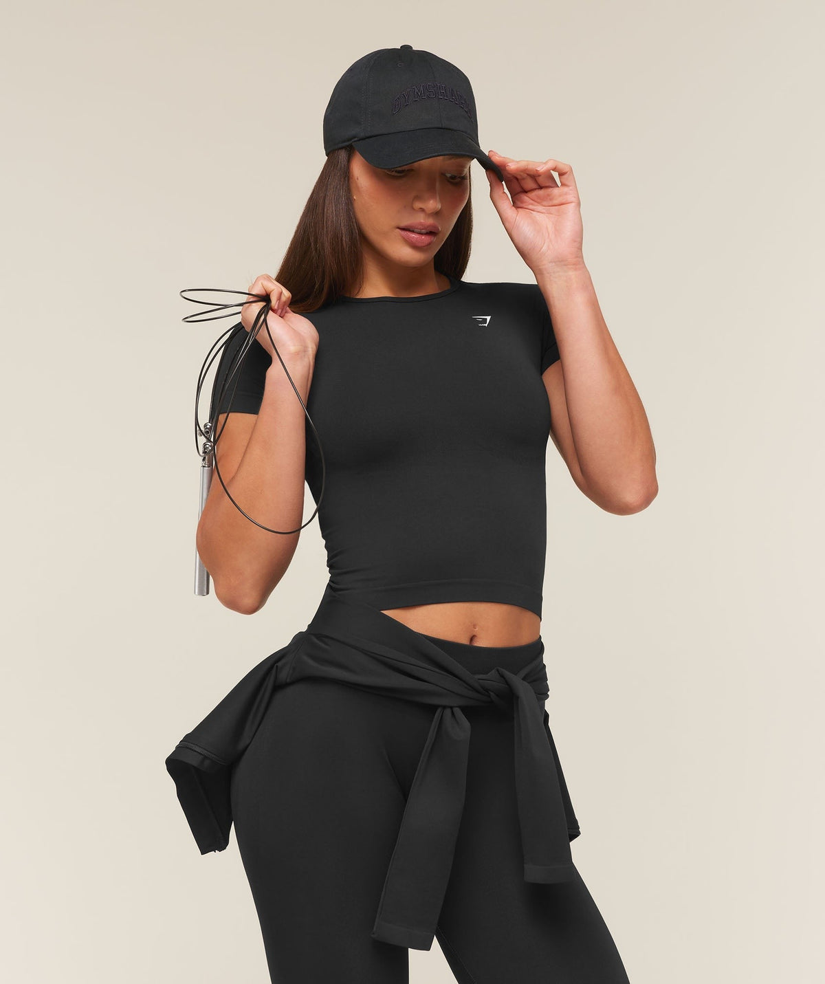 Gymshark Everyday Seamless Short Sleeve Top - Black