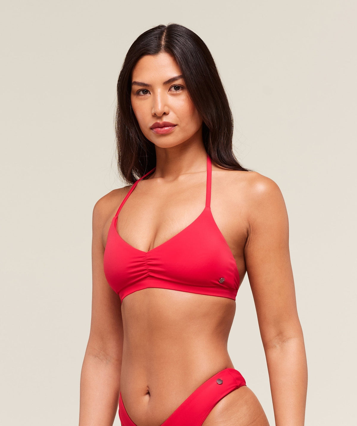 Gymshark Minimal Bikini Top - Carmine Red