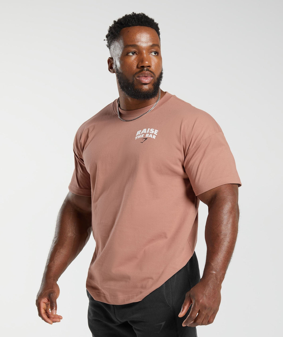 Gymshark Raise the Bar Tee - Faded Pink