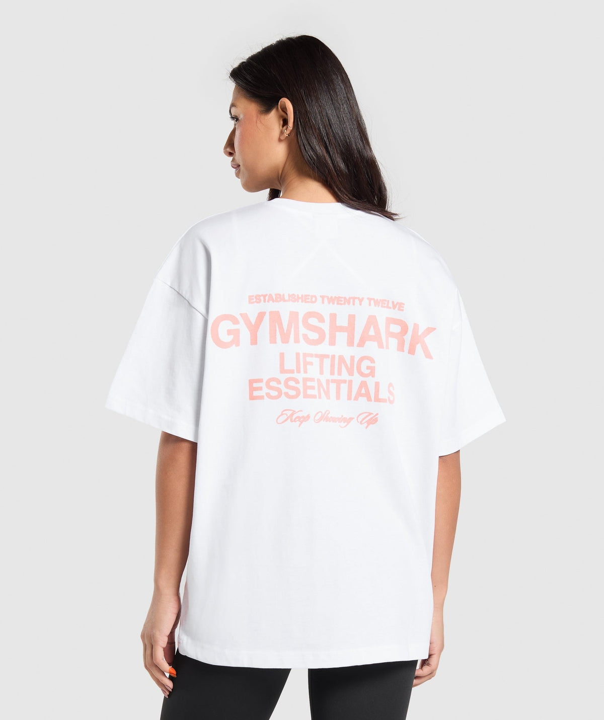 Gymshark EST 2012 Graphic Tee - White