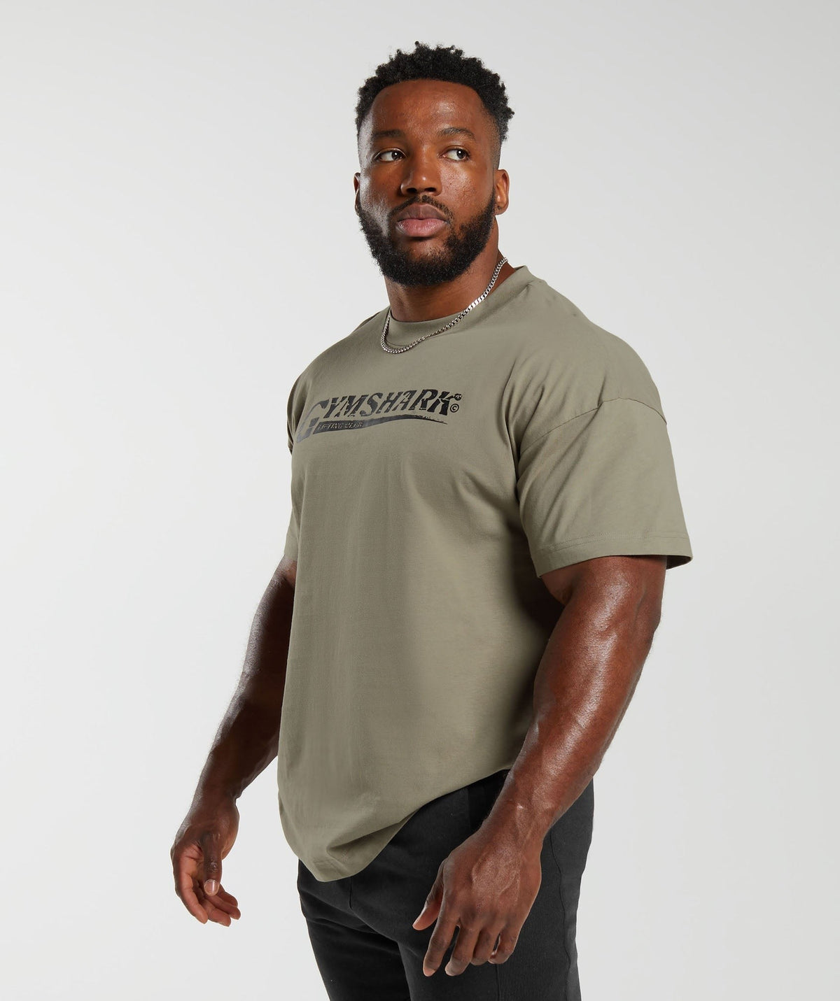 Gymshark Pump Cover Tee - Linen Brown