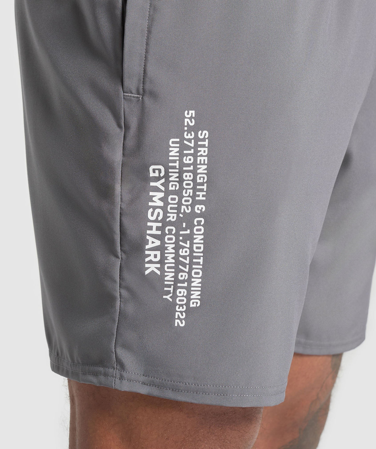 Gymshark Fitness Apparel 7" Short - Brushed Grey
