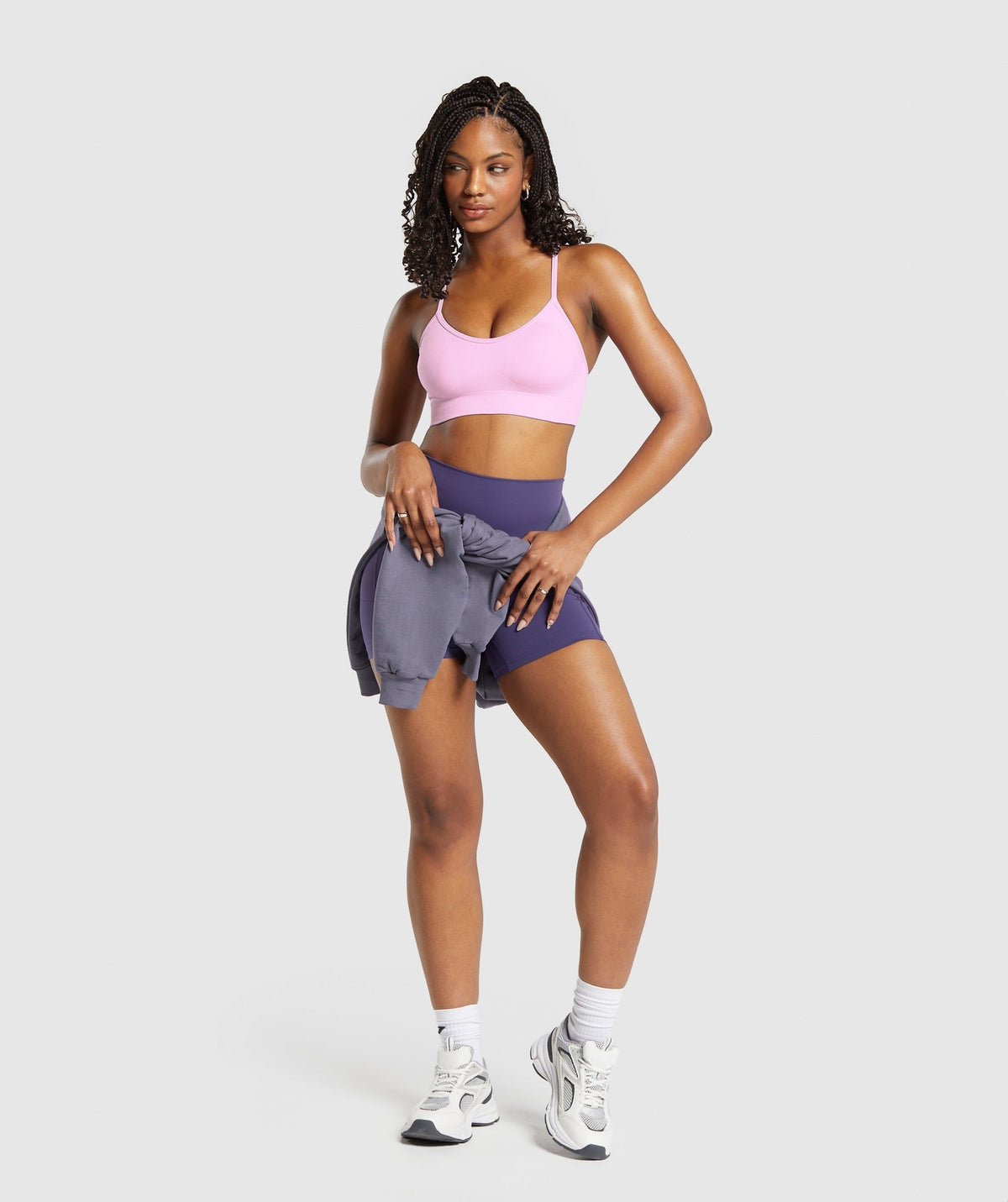 Gymshark x Anna Sports Bra - Lilac Pink