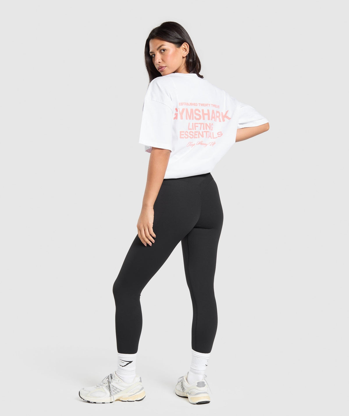 Gymshark EST 2012 Graphic Tee - White