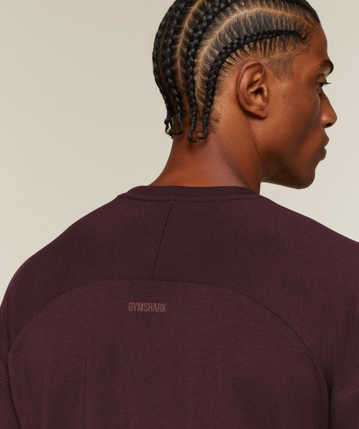Gymshark GSLC Raglan Long Sleeve Tee - Cherry Purple