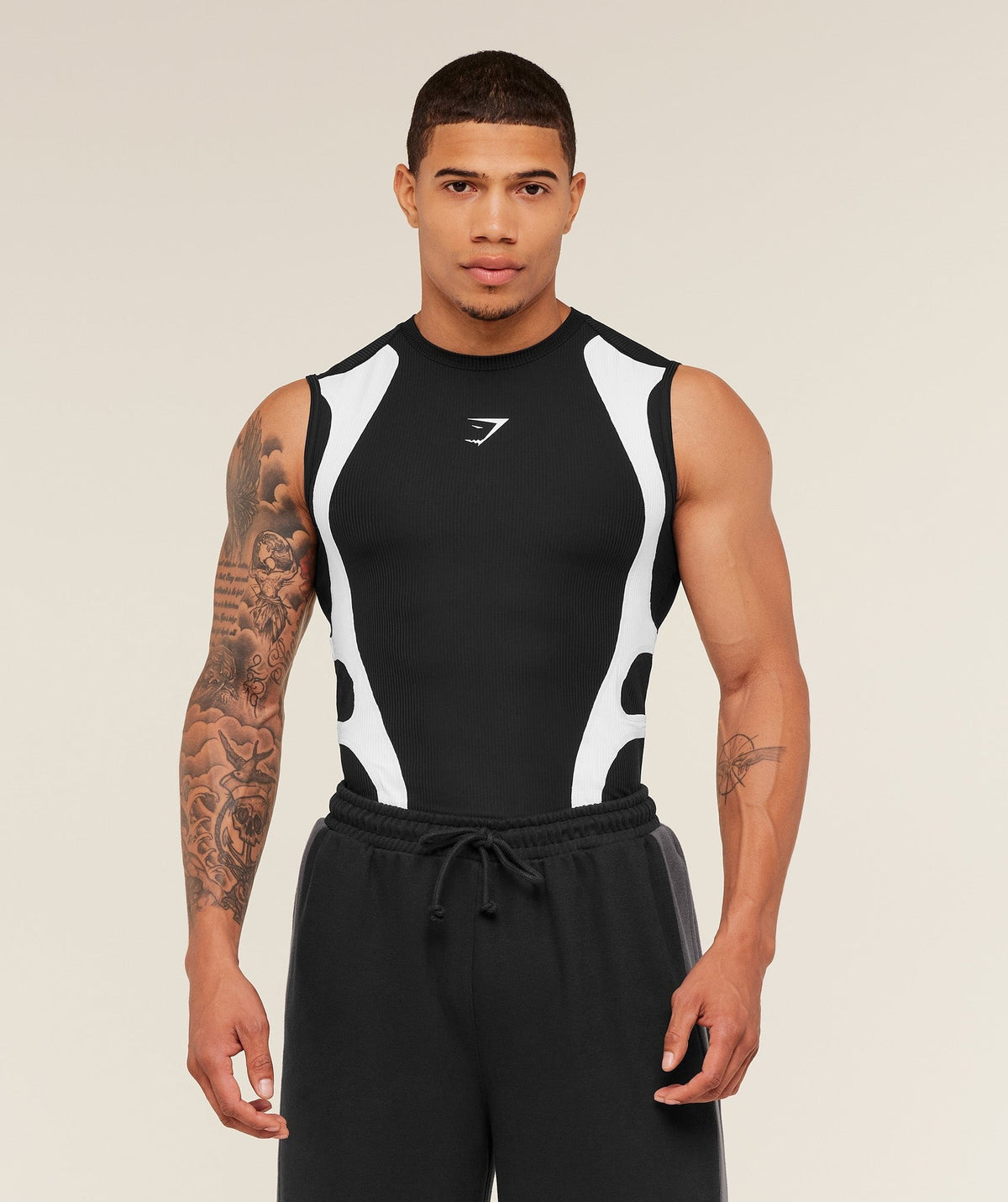 Gymshark GS x Carlos Tank Baselayer - Black