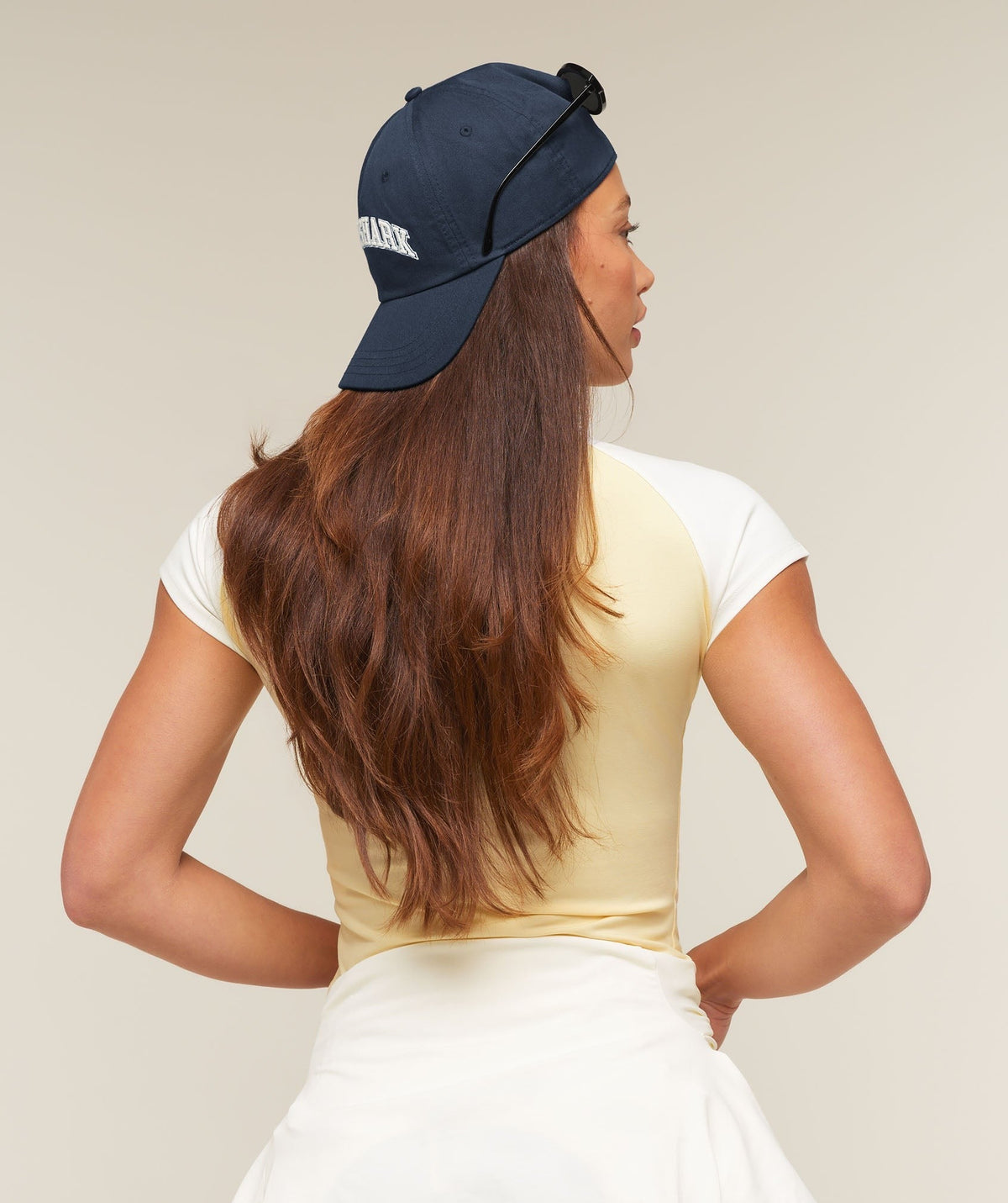 Gymshark Essentials Cap - Heavy Blue/Soft White