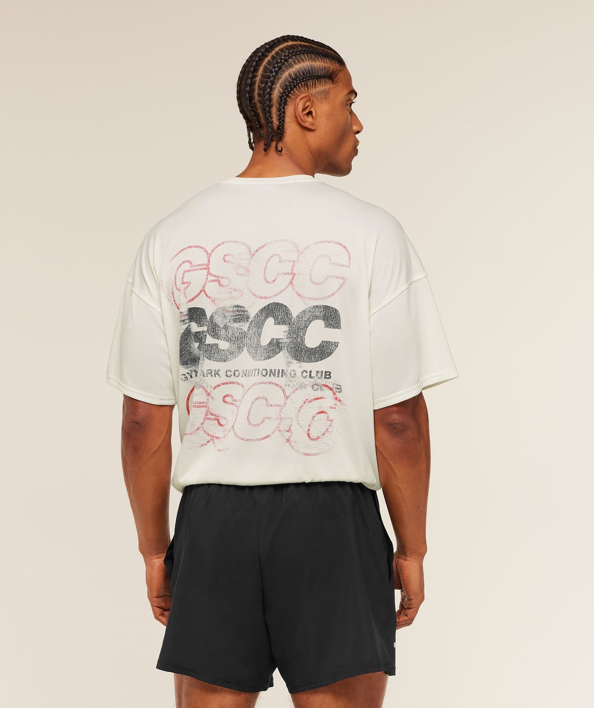 Gymshark GSCC Graphic Tee - Soft White