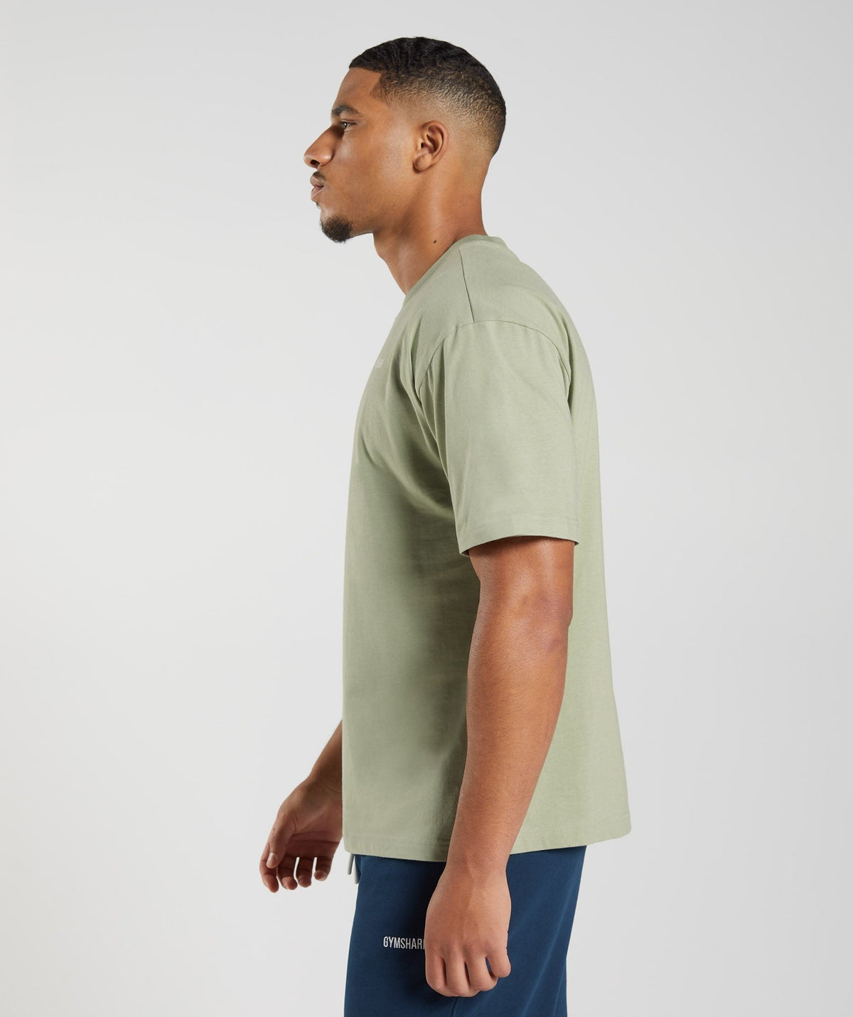 Gymshark Rest Day Sweats Tee - Sage Green