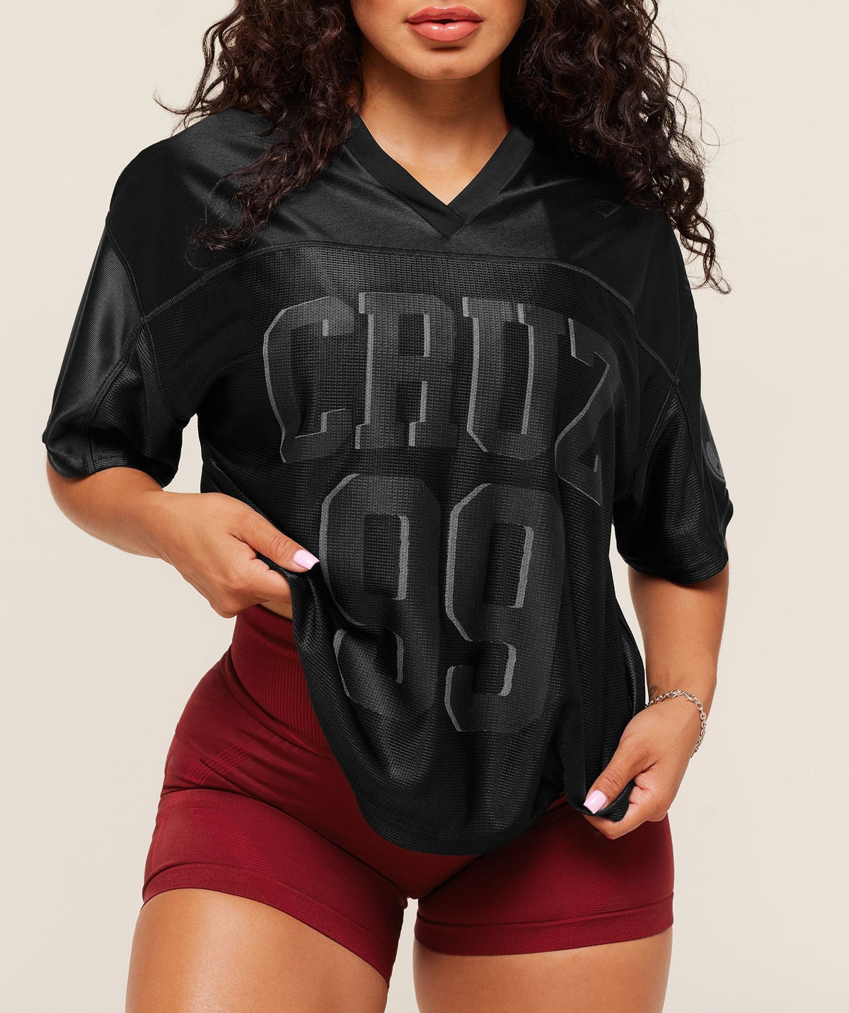 Gymshark x Analis Mesh SS-Top - Black