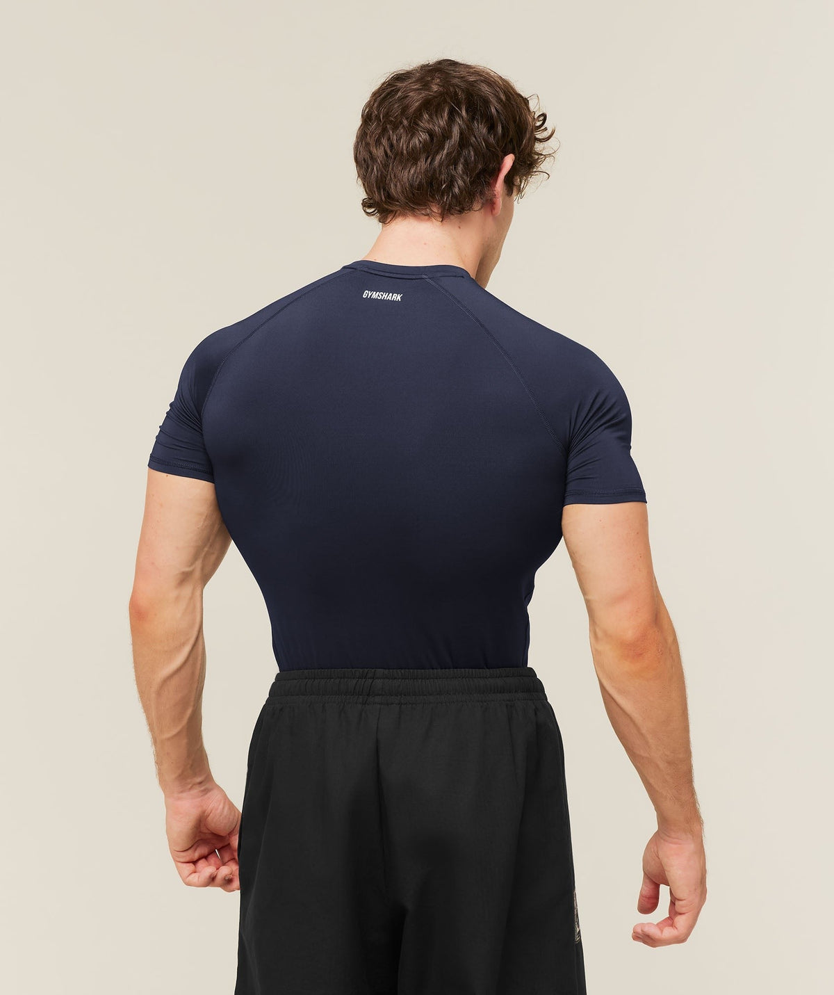 Gymshark Element Baselayer Tee - Heavy Blue