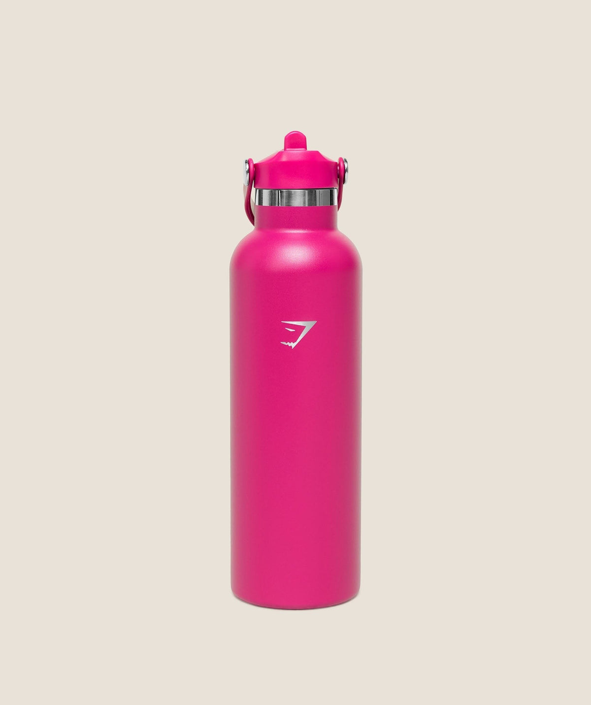 Gymshark 700ml Metal Insulated Straw Bottle - Performance Pink