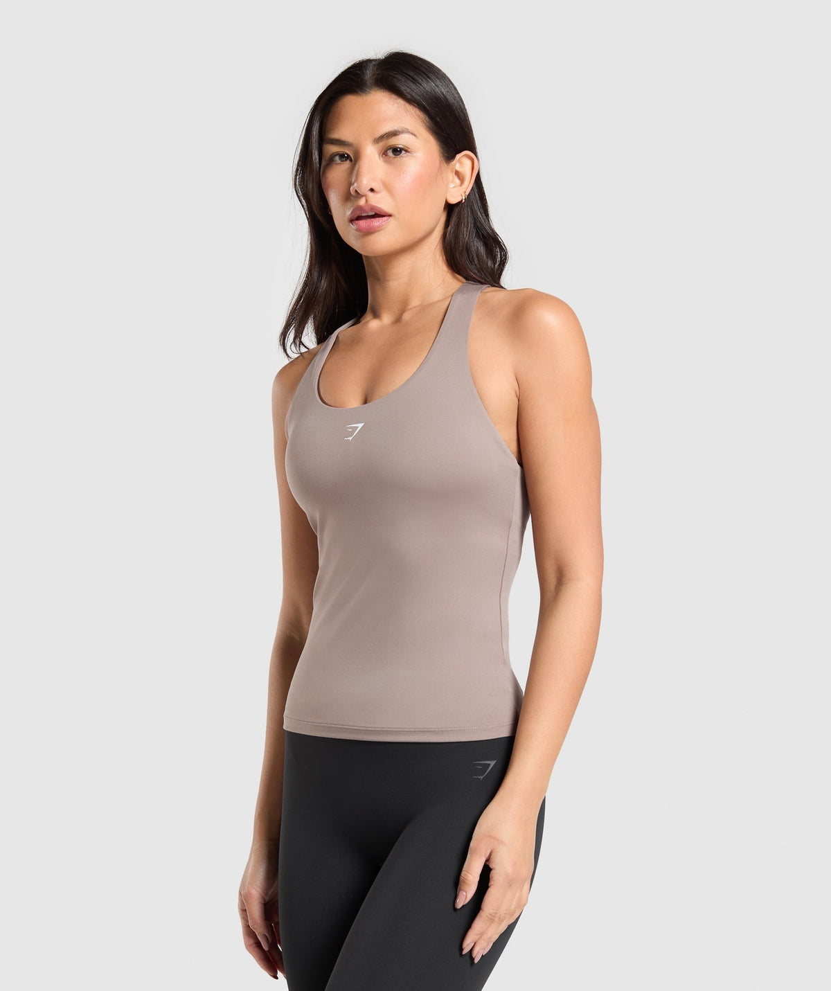 Gymshark Shelf Cami Tank - Lifestyle Brown