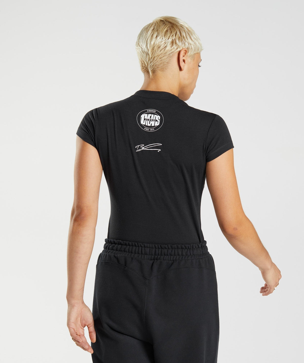 Gymshark GS 10 Year Tee - Black
