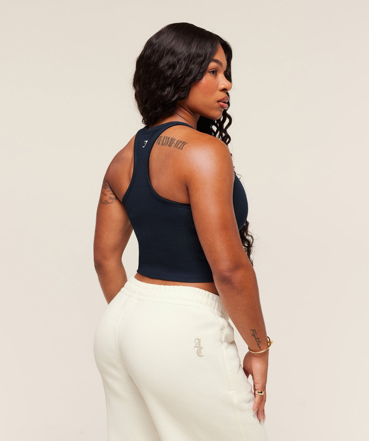 Gymshark x Analis Tank - Midnight Blue