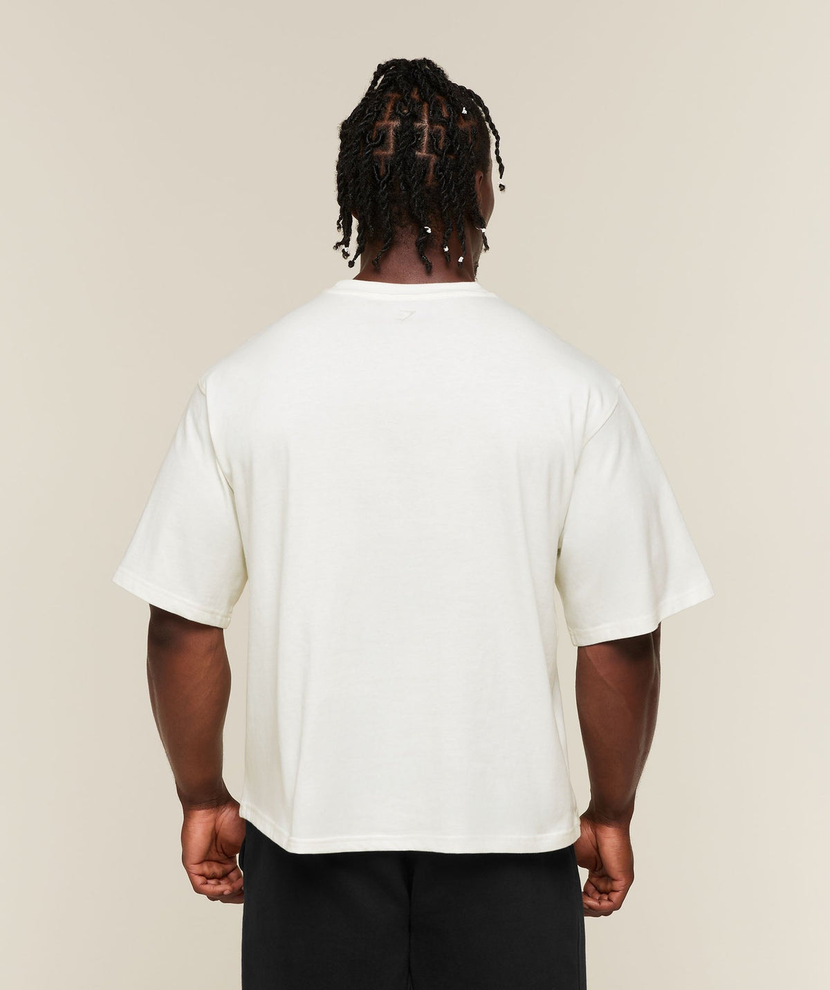 Gymshark Faded Lifting Graphic Tee - Soft White