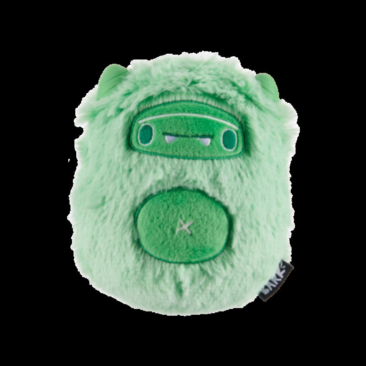 Jolly Green Ice Beast Durable Super Chewer 2-in-1 Rip and Reveal Dog Toy