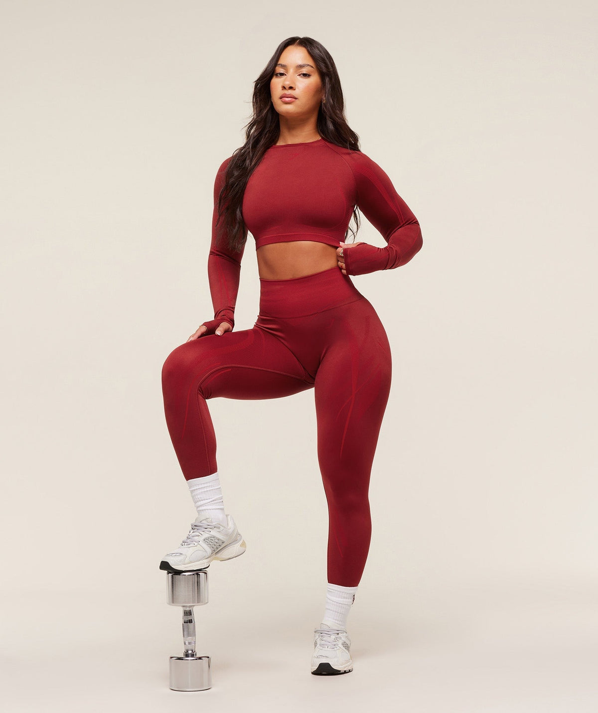 Gymshark x Analis Seamless Legging - Reps Red/Carmine Red