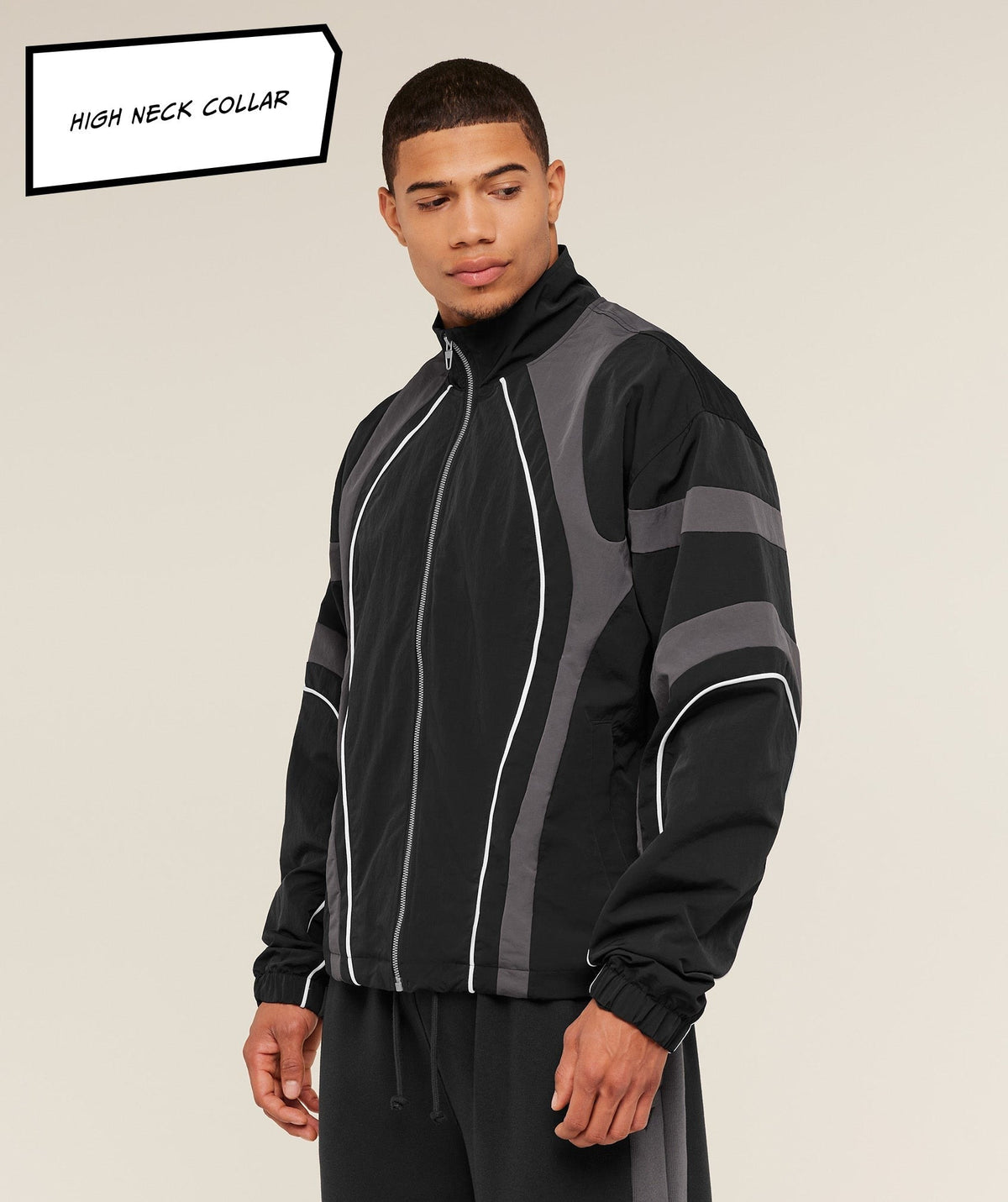 Gymshark GS x Carlos Track Jacket - Black
