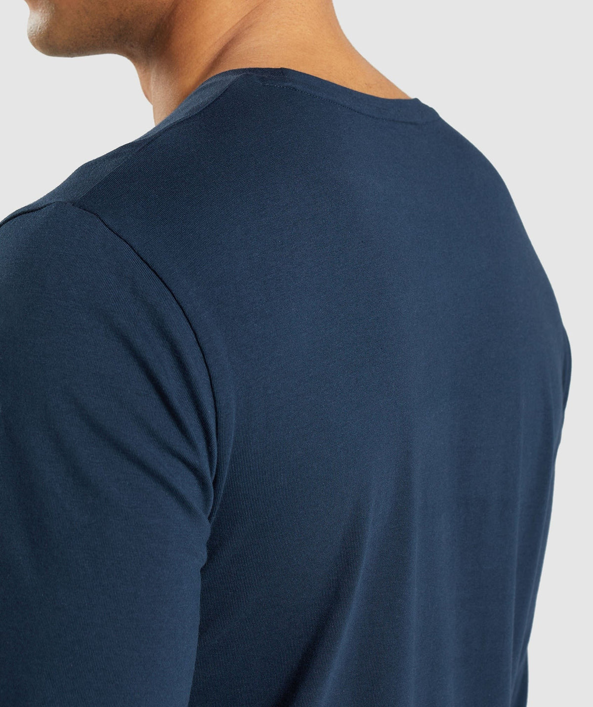 Gymshark Essential Long Sleeve Tee - Navy