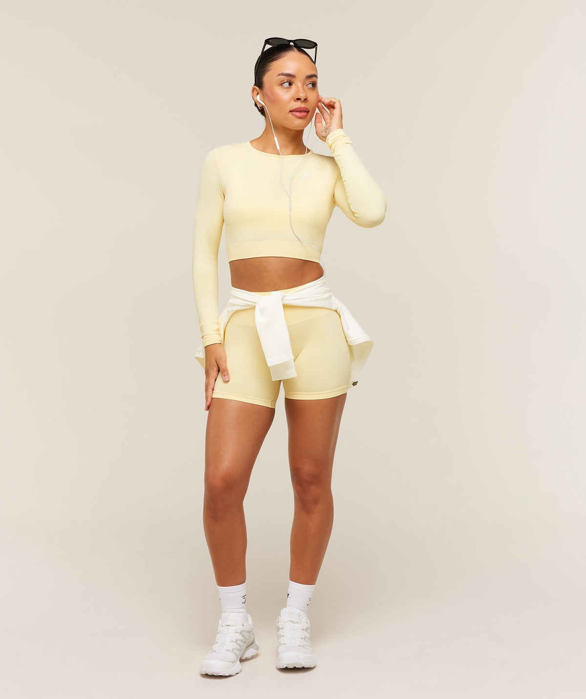 Gymshark Everyday Seamless Shorts - Butter Yellow