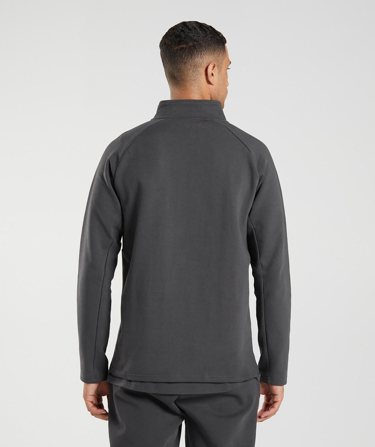 Gymshark Rest Day Knit 1/4 Zip - Grey