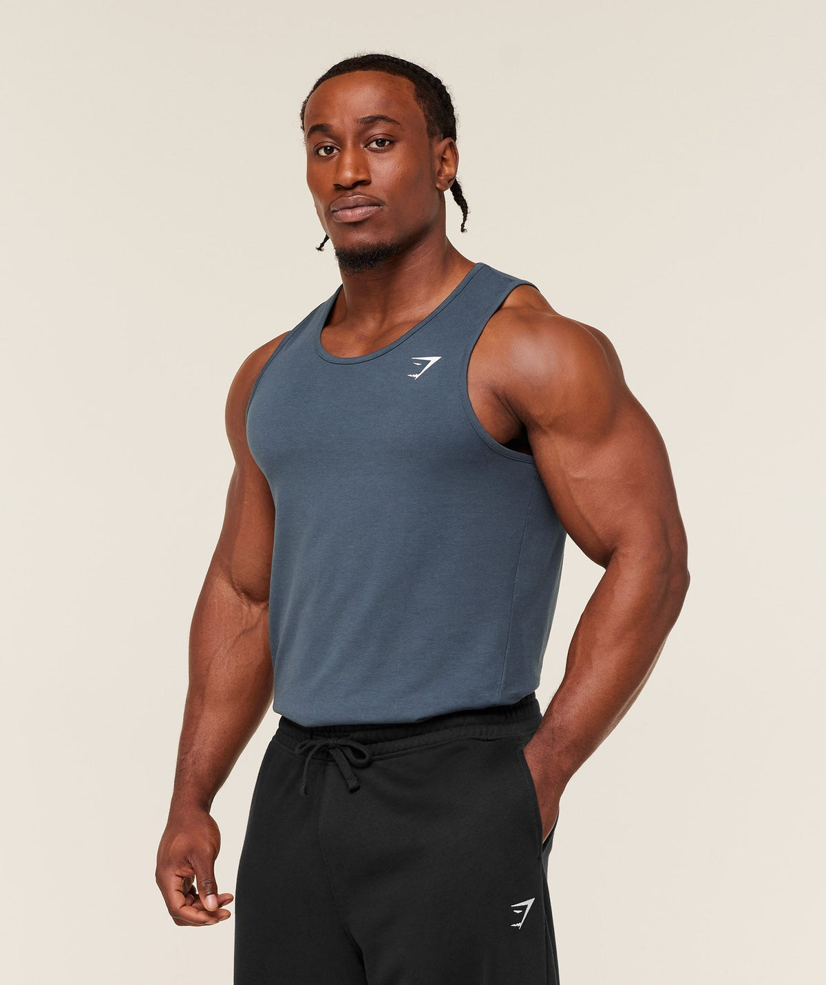 Gymshark Critical Tank - Stealth Blue