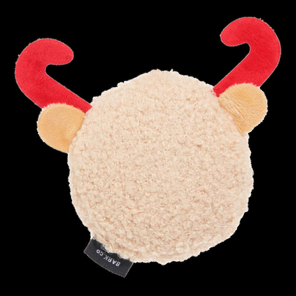 Gnasher The Puppermint Reindeer Durable Super Chewer 2-in-1 Rip and Reveal Dog Toy