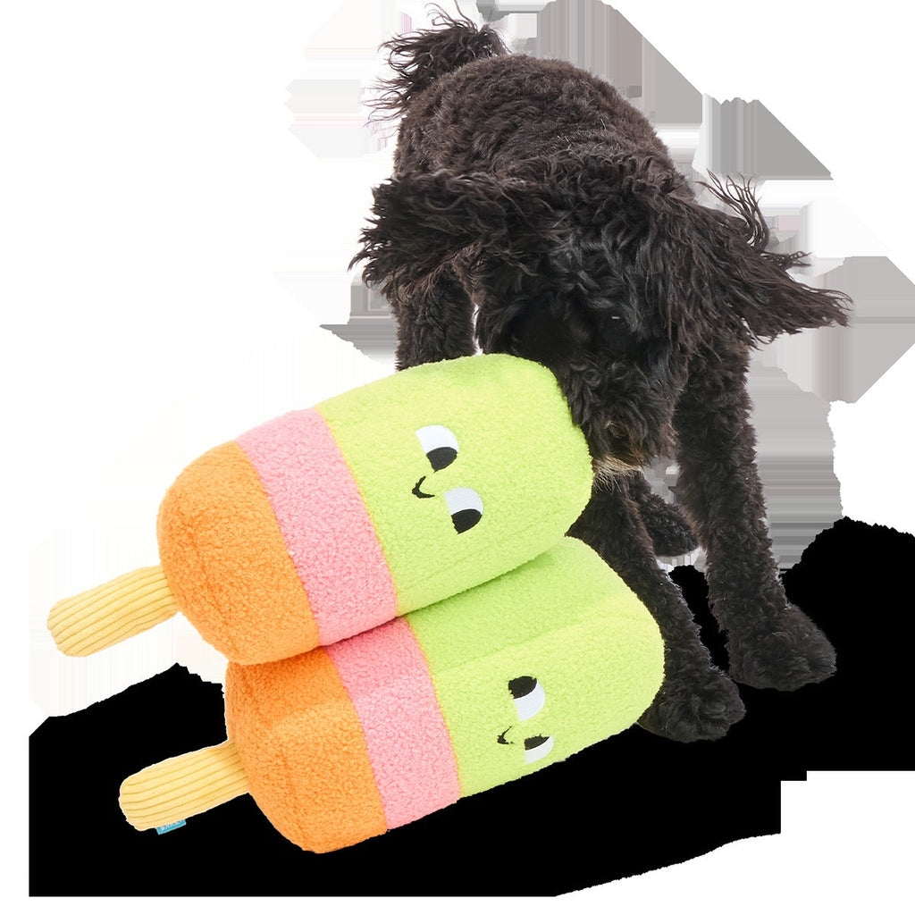 Big Ice Pupsicle Plush Extra-Large + Tug Dog Toy
