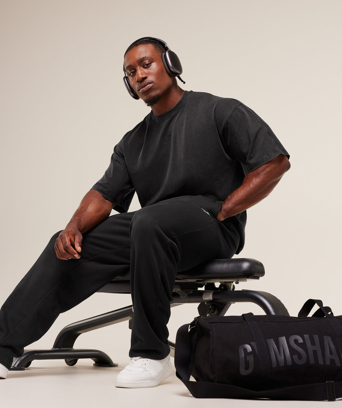 Gymshark Power Washed Tee - Black