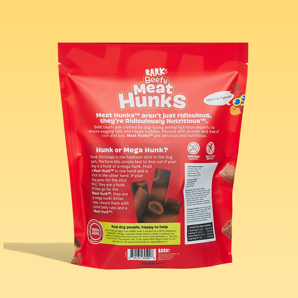 Beefy Meat Hunks Dog Treats, 24 oz