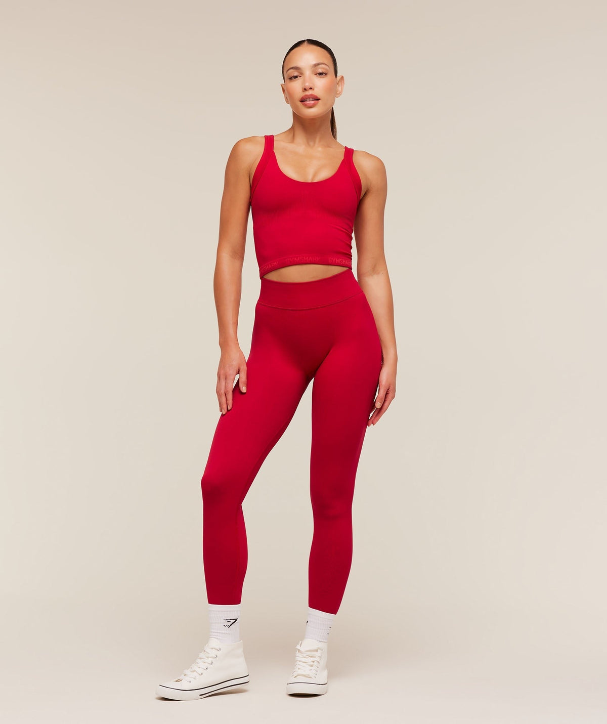 Gymshark Flex V4 Tank Top - Carmine Red/P363