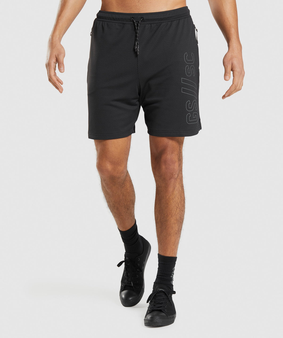 Gymshark Steve Cook Mesh Short - Black