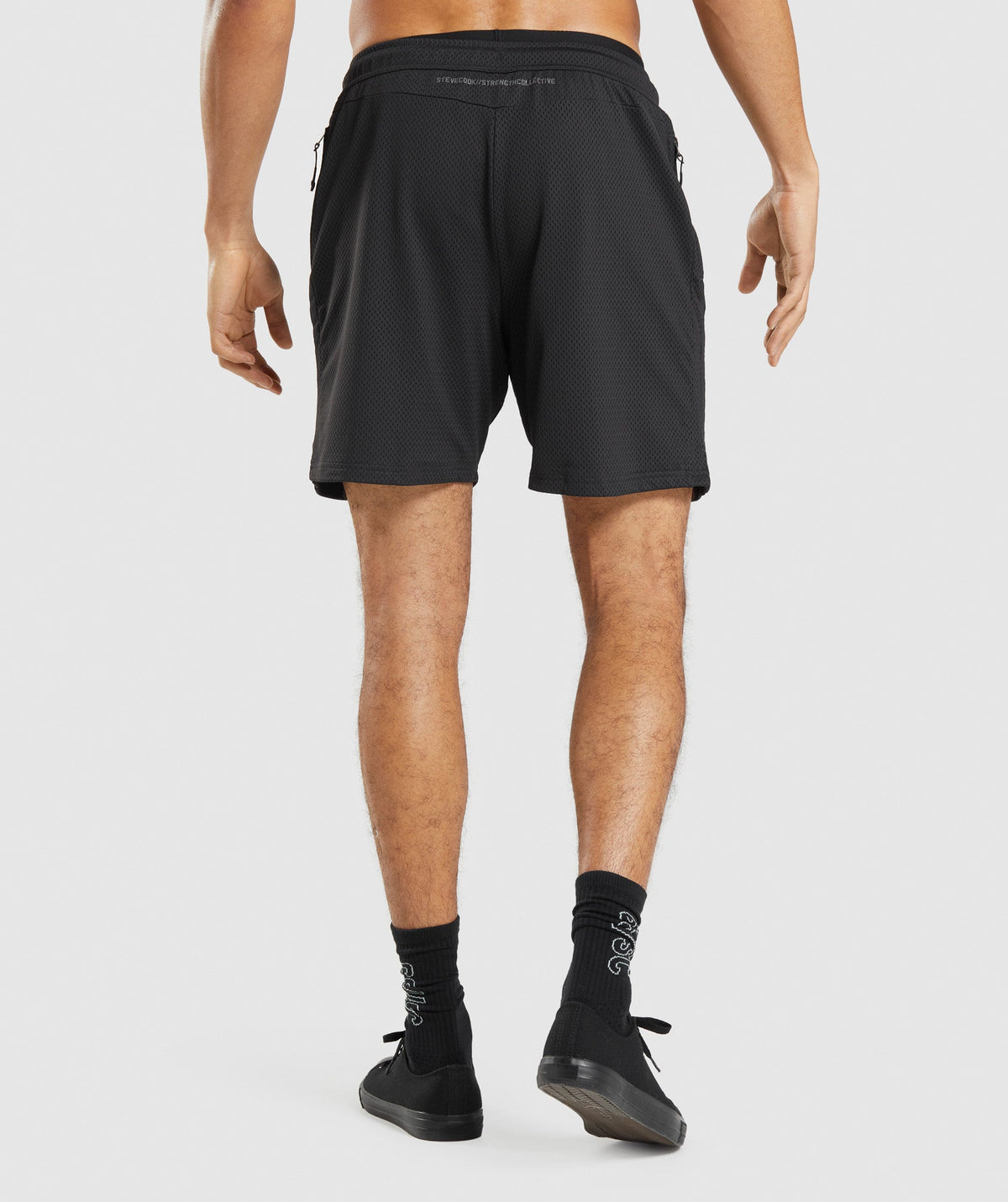 Gymshark Steve Cook Mesh Short - Black