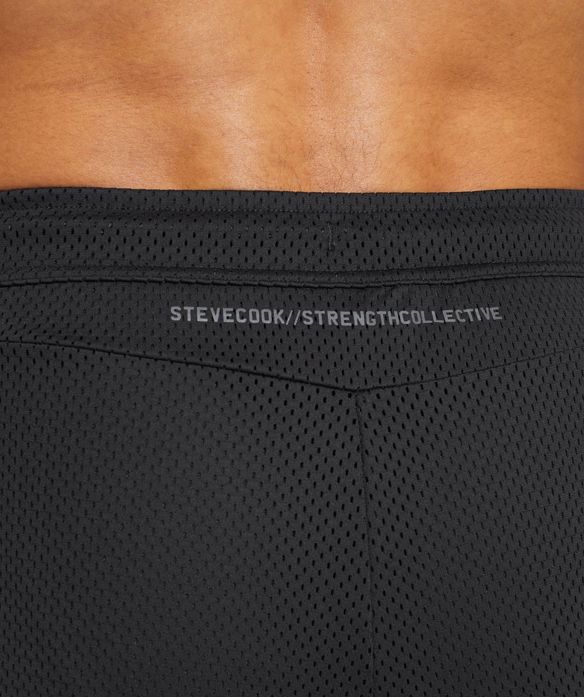 Gymshark Steve Cook Mesh Short - Black