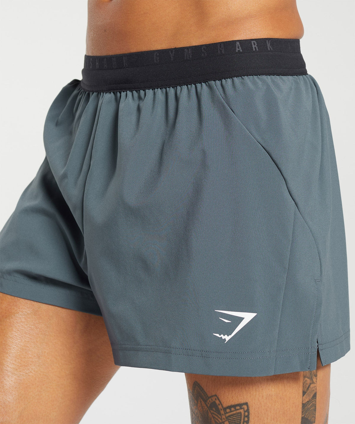 Gymshark Sport Run 3" Shorts - Titanium Blue